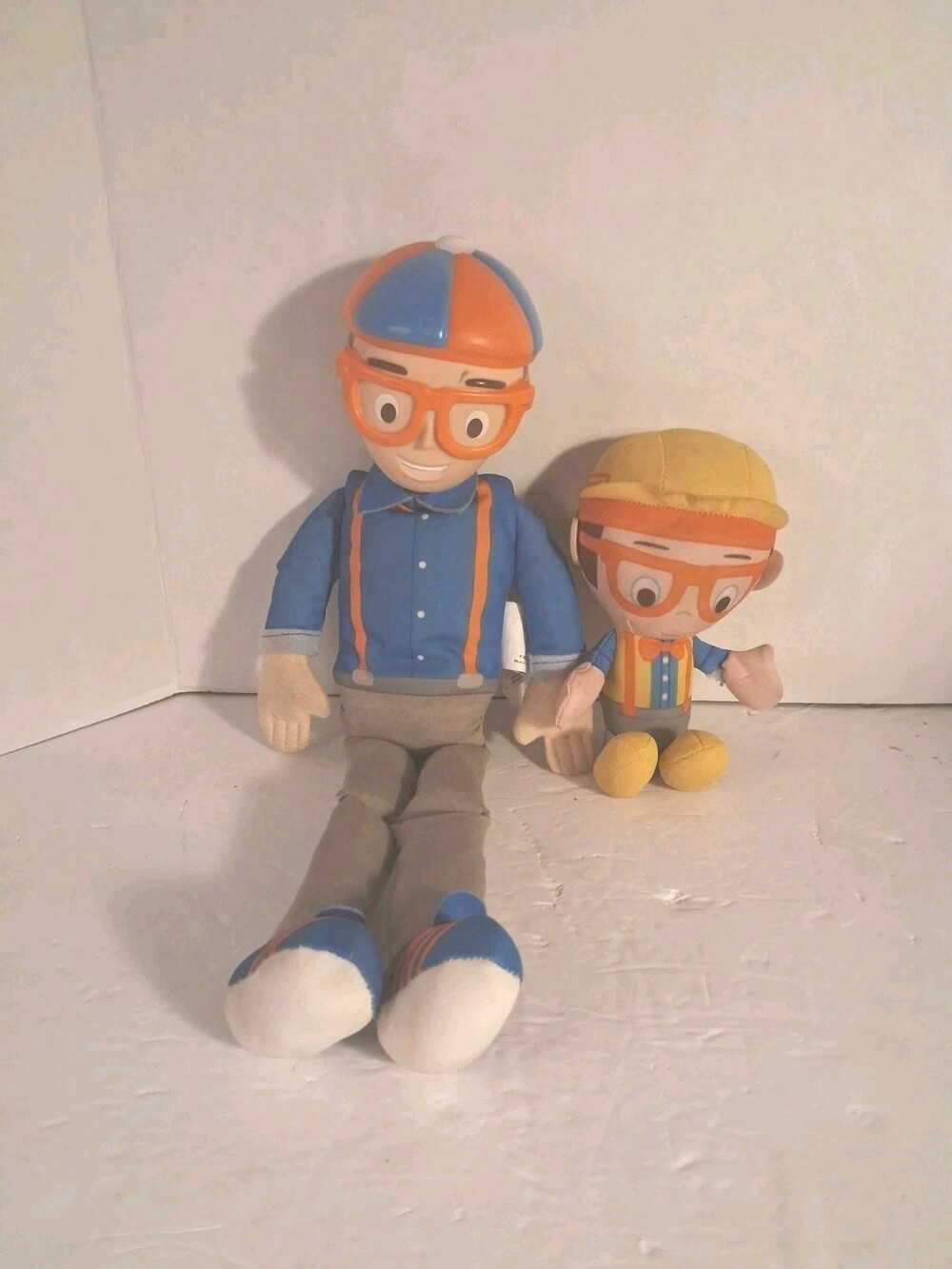 "BLIPPI"-MY BUDDY Talking Doll TV Character TESTED/WORKS;Xtra Mini Blippi Plush!